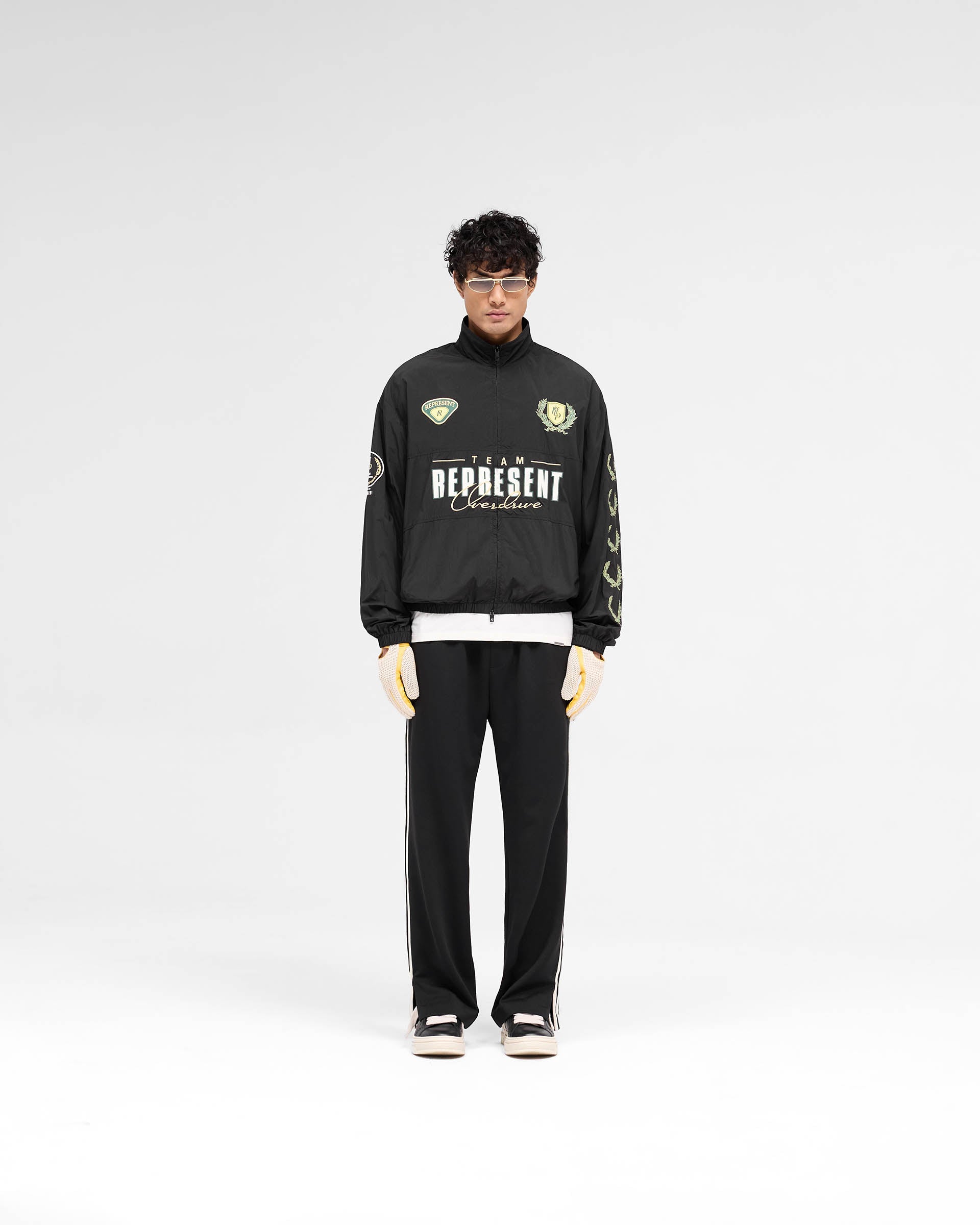 Championship Track Jacket - Premium Black Running Jacket for Men & Women | Perfect for Marathon Training, Gym Workouts & Outdoor Sports