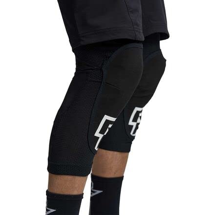 RaceFace Covert Knee Pads for Mountain Biking - Stealth Black, Small Size - Protective Gear for Downhill & Trail Riding