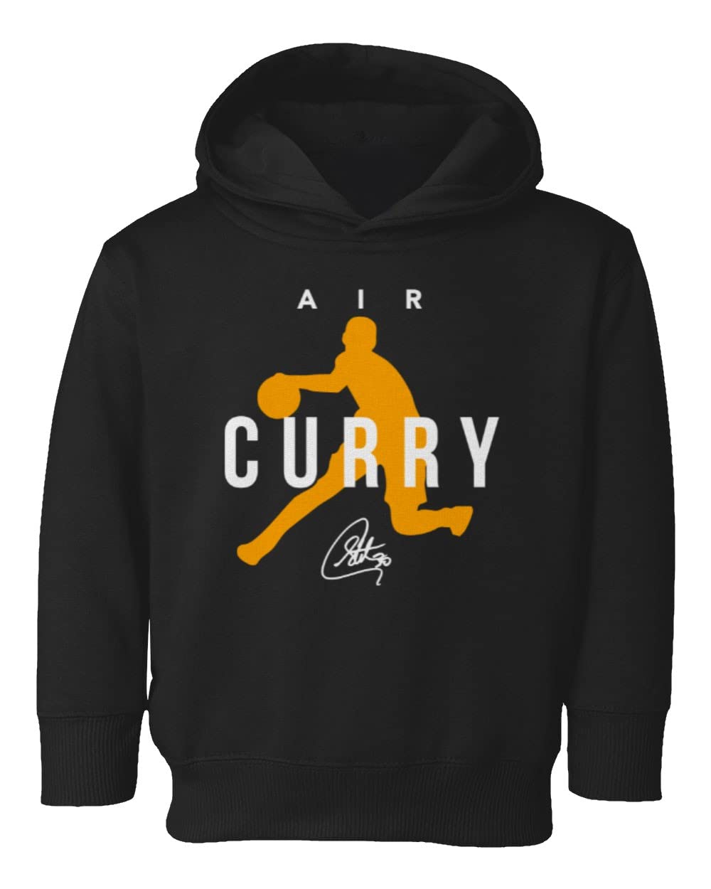 Golden State Warriors Steph Curry Toddler Hoodie - KING THREADS NBA Basketball Fan Apparel for Kids - Perfect for Game Day, Playdates & Fan Events