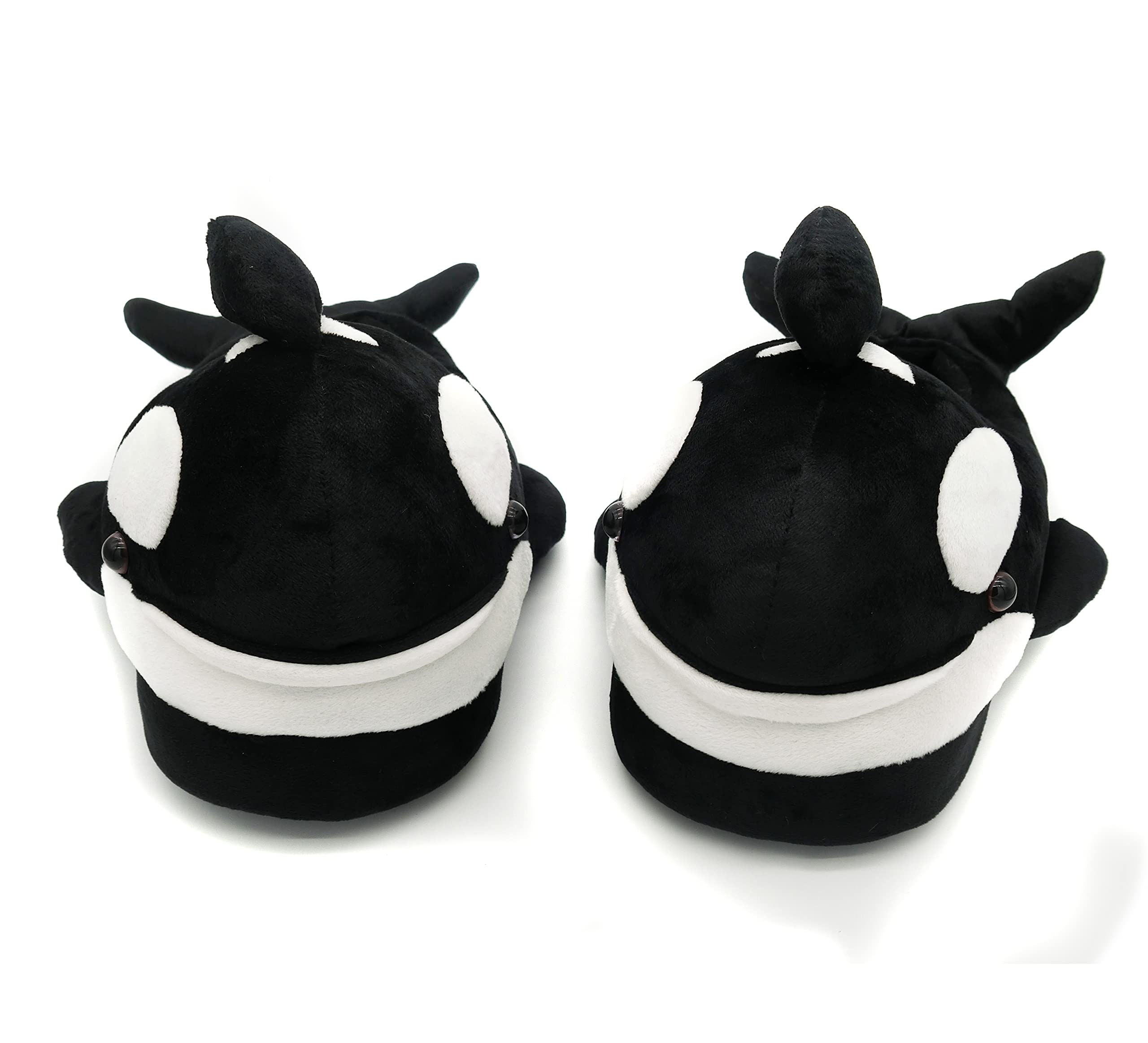 Women's & Men's Fluffy Shark & Whale Animal Slippers - Cozy Novelty Fish Slippers for Indoor Home Comfort, Perfect Gift for Christmas & Winter Relaxation