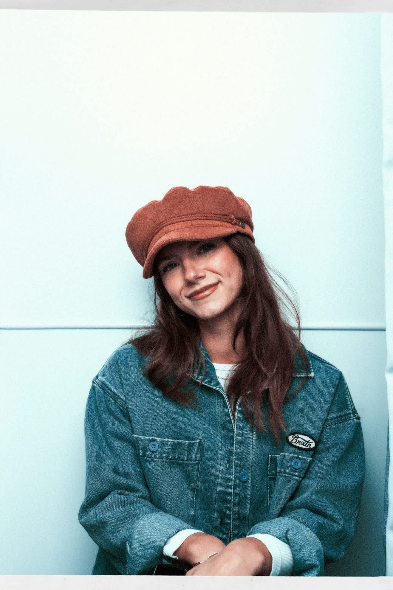 Fiddler Fisherman Hat - Burnt Brick Terry Cloth Cap for Men & Women - Perfect for Fishing, Hiking, and Outdoor Adventures
