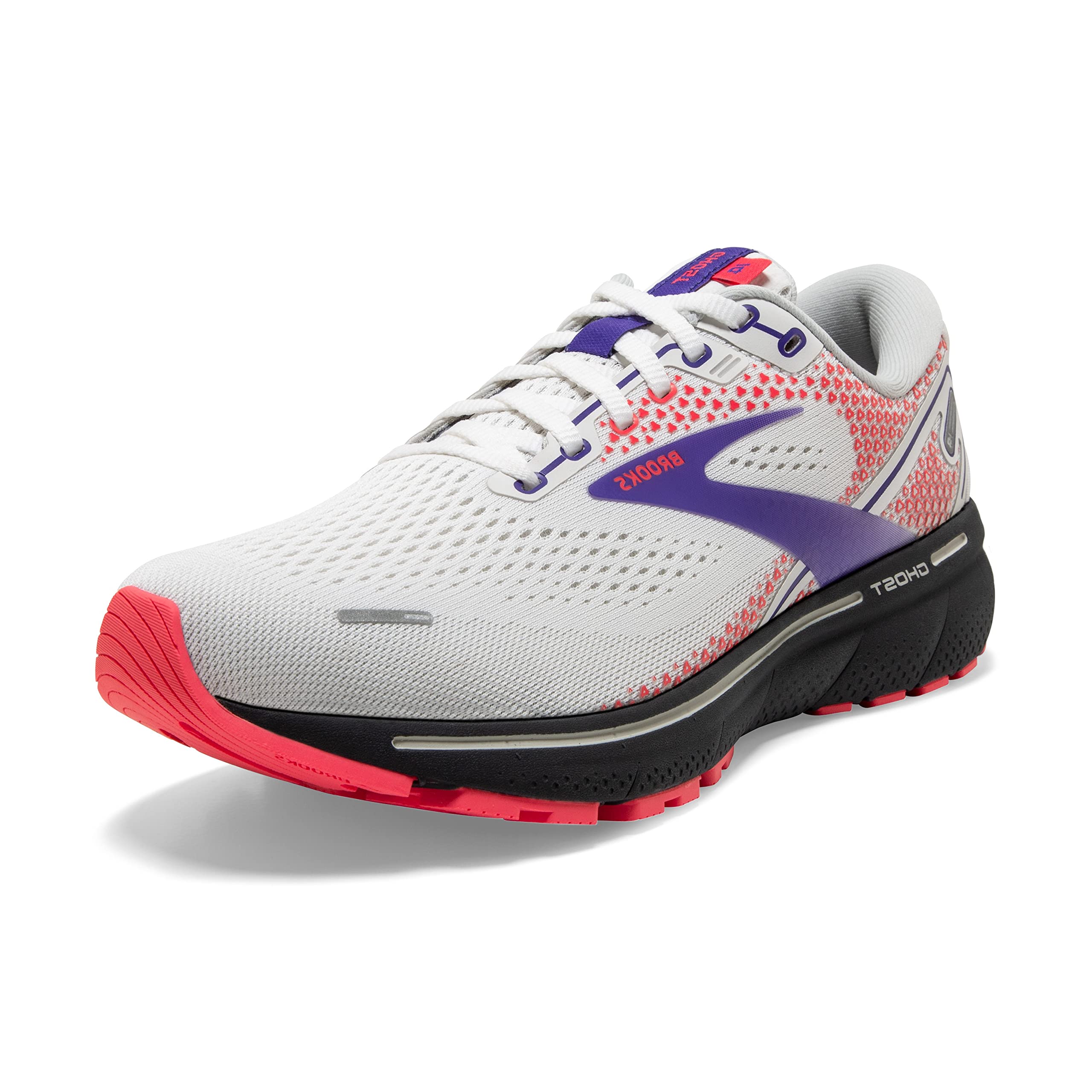 Brooks Women's Ghost 14 Neutral Running Shoes - Lightweight Cushioned Sneakers for Women's Jogging, Walking & Gym Workouts - Perfect for Road Running, Training & Everyday Comfort