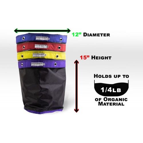 Boldtbags 5 Gallon Classic Extraction Bags - 4 Bag Kit Set for Herbal Extraction & Essential Oil Making | Perfect for Home DIY, Cannabis Processing, and Botanical Experiments