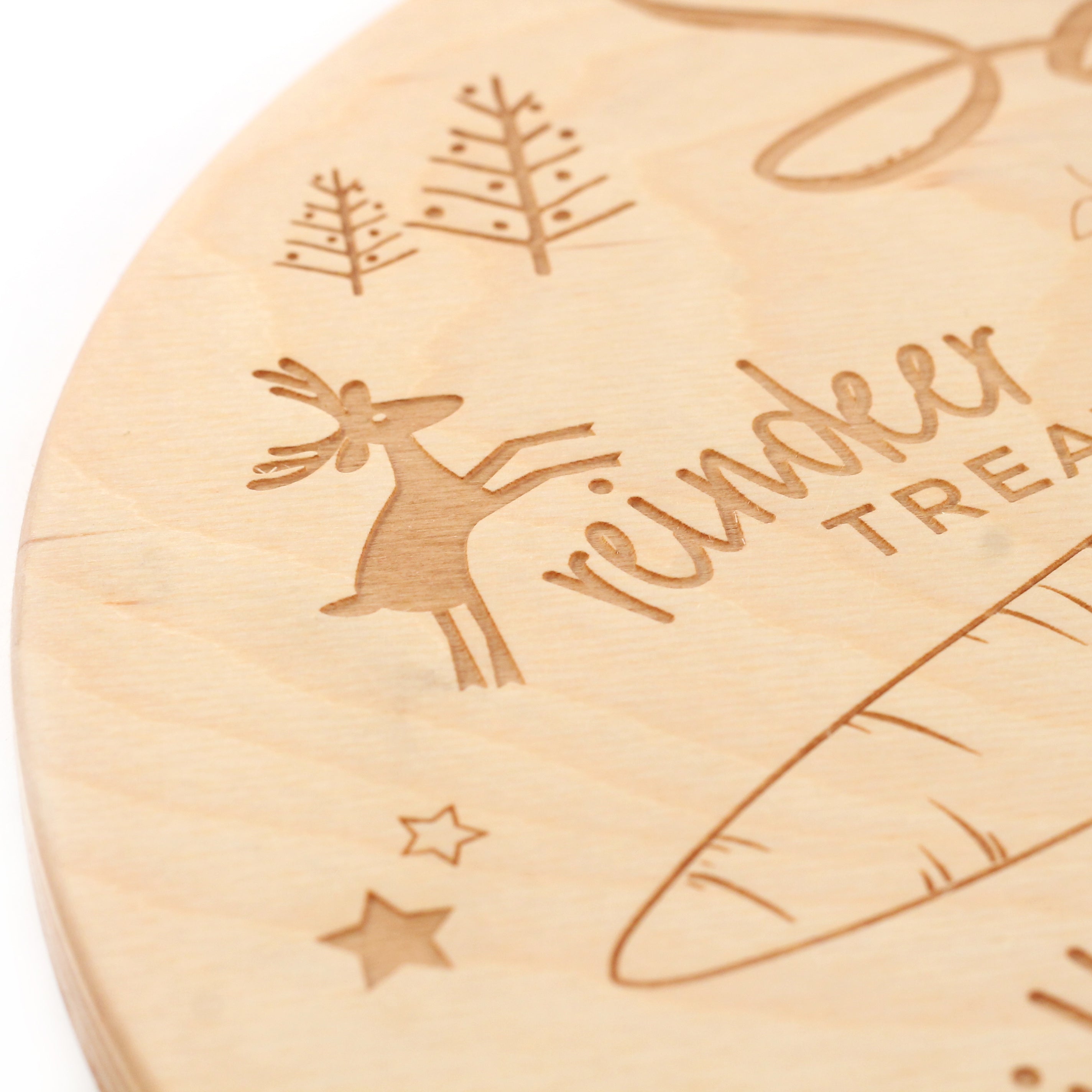 Santa Cookie Plate - Personalized Christmas Cookie Tray for Holiday Baking, Gifts & Party Serving - Perfect for Santa Snacks, Christmas Treats & Festive Desserts