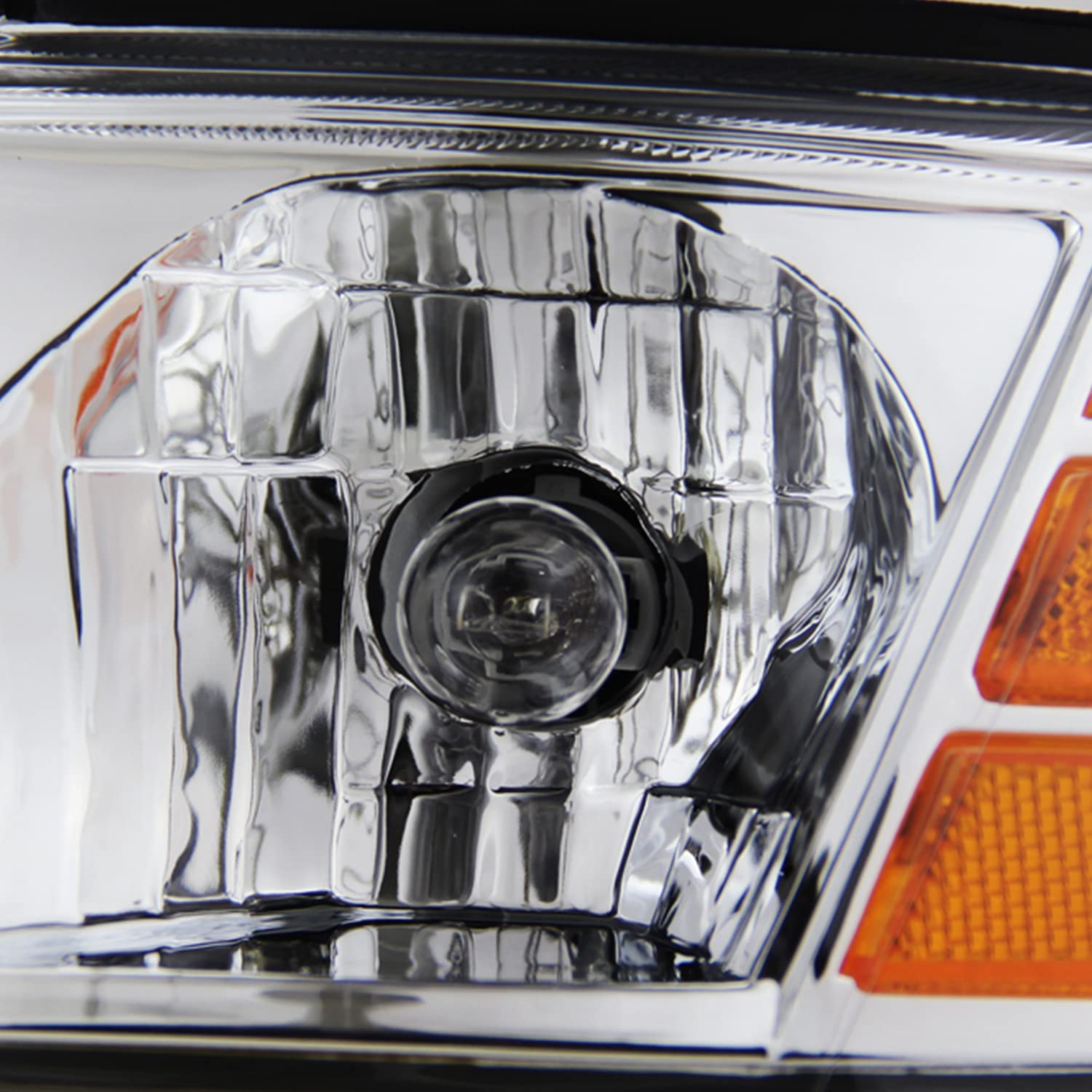 AKKON Replacement Chrome Headlights Pair for Nissan Altima Sport Sedan - Driver & Passenger Side Head Lamps - Perfect for Night Driving & Car Upgrades