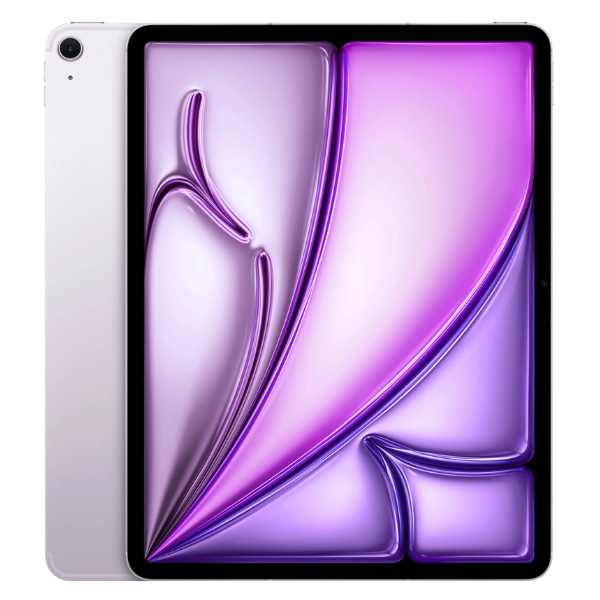 Apple iPad Air 6th Gen (M2 Chip, 13-inch) 256GB - Purple (Wi-Fi + Cellular) - Perfect for Work, Study & Entertainment