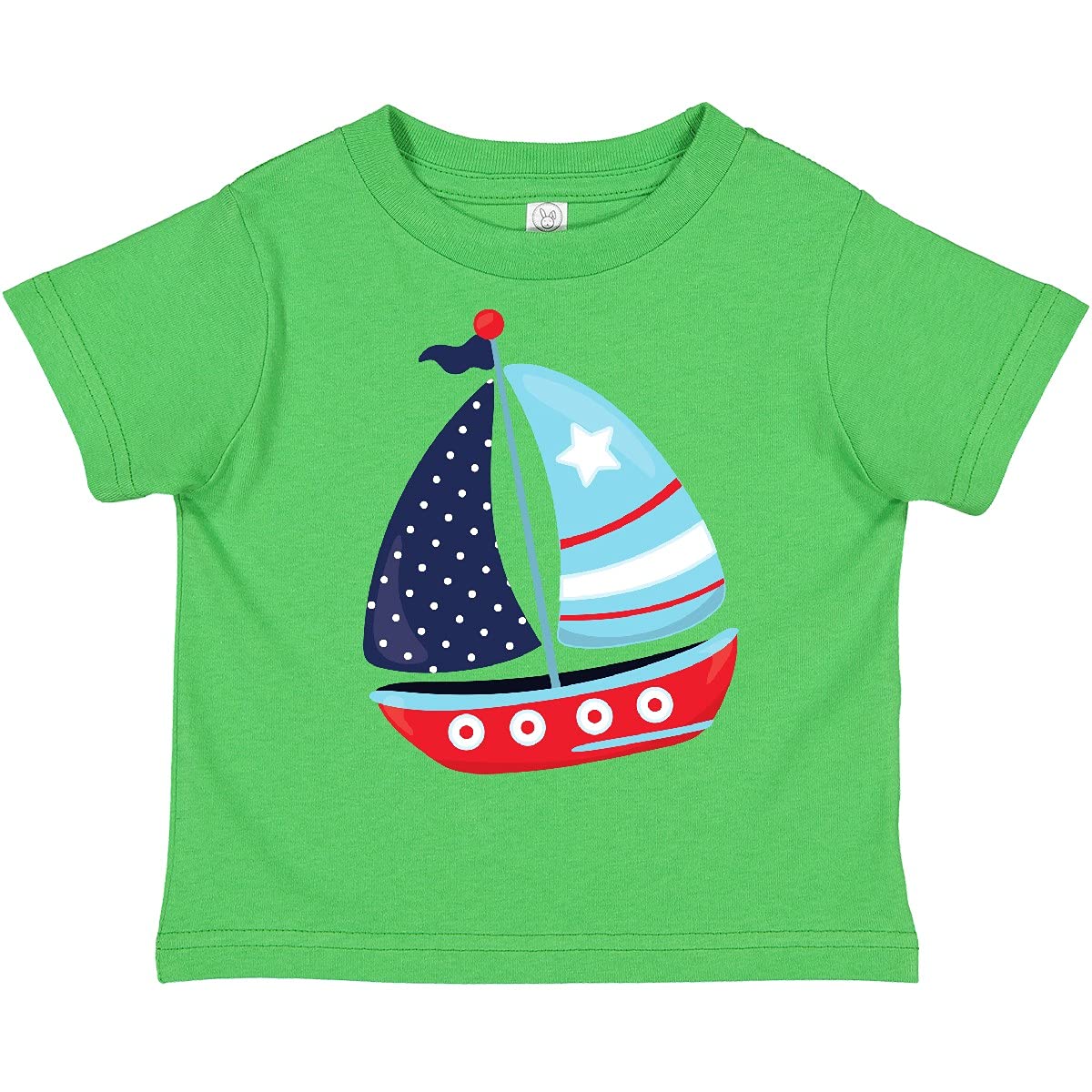 Inktastic Sailing Boat Toddler T-Shirt for Kids & Sailor Lovers