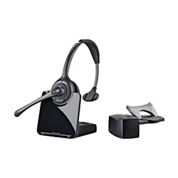 Plantronics 84691-11 Wireless Headset with DECT 6.0 Technology - Noise Cancelling Office Headset for Business Calls & Remote Work | Compatible with PC, Laptop & Mobile Devices