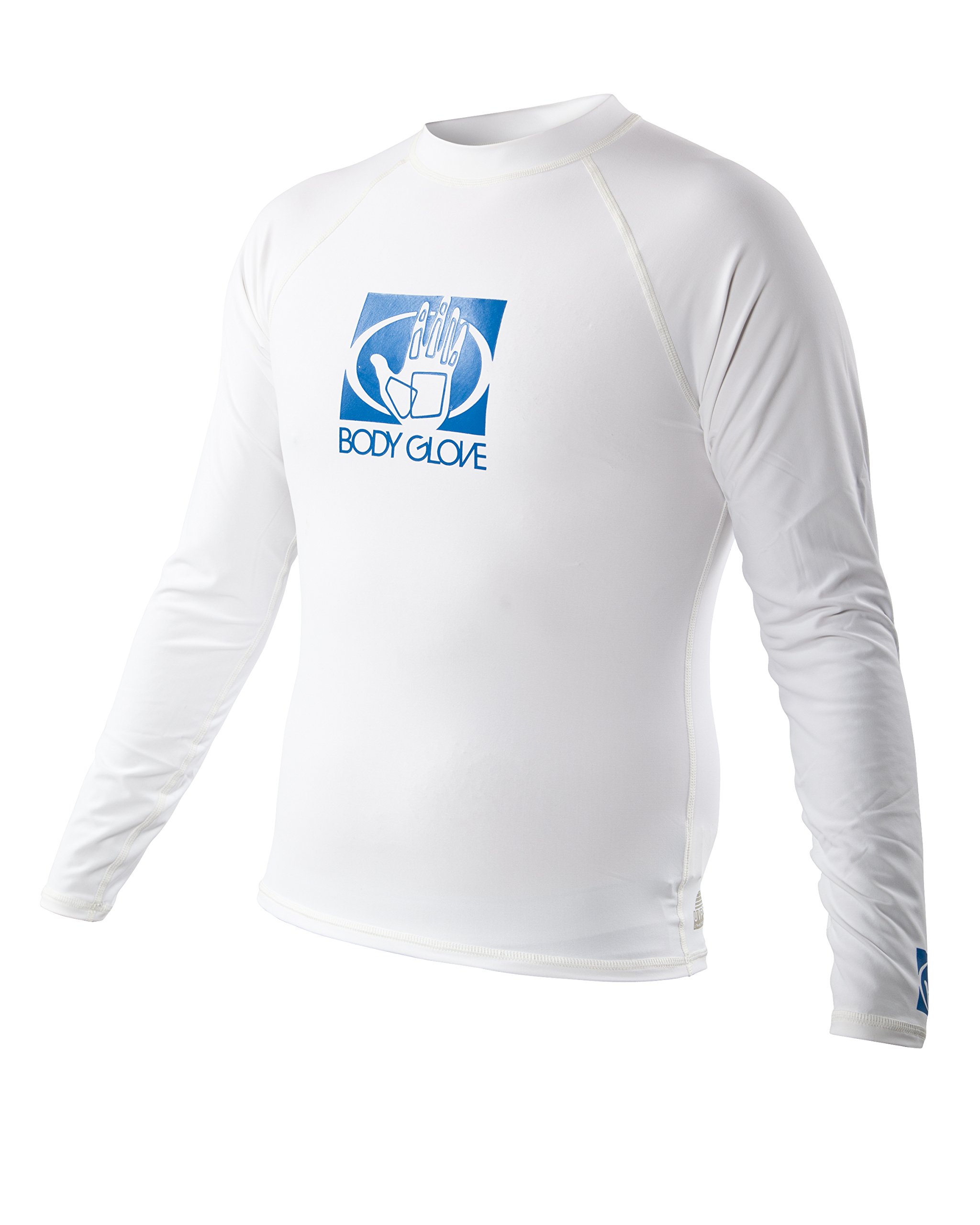 Body Glove Men's Rash Guard UPF 50+ Sun Protection Swim Shirt for Surfing, Swimming & Outdoor Water Sports