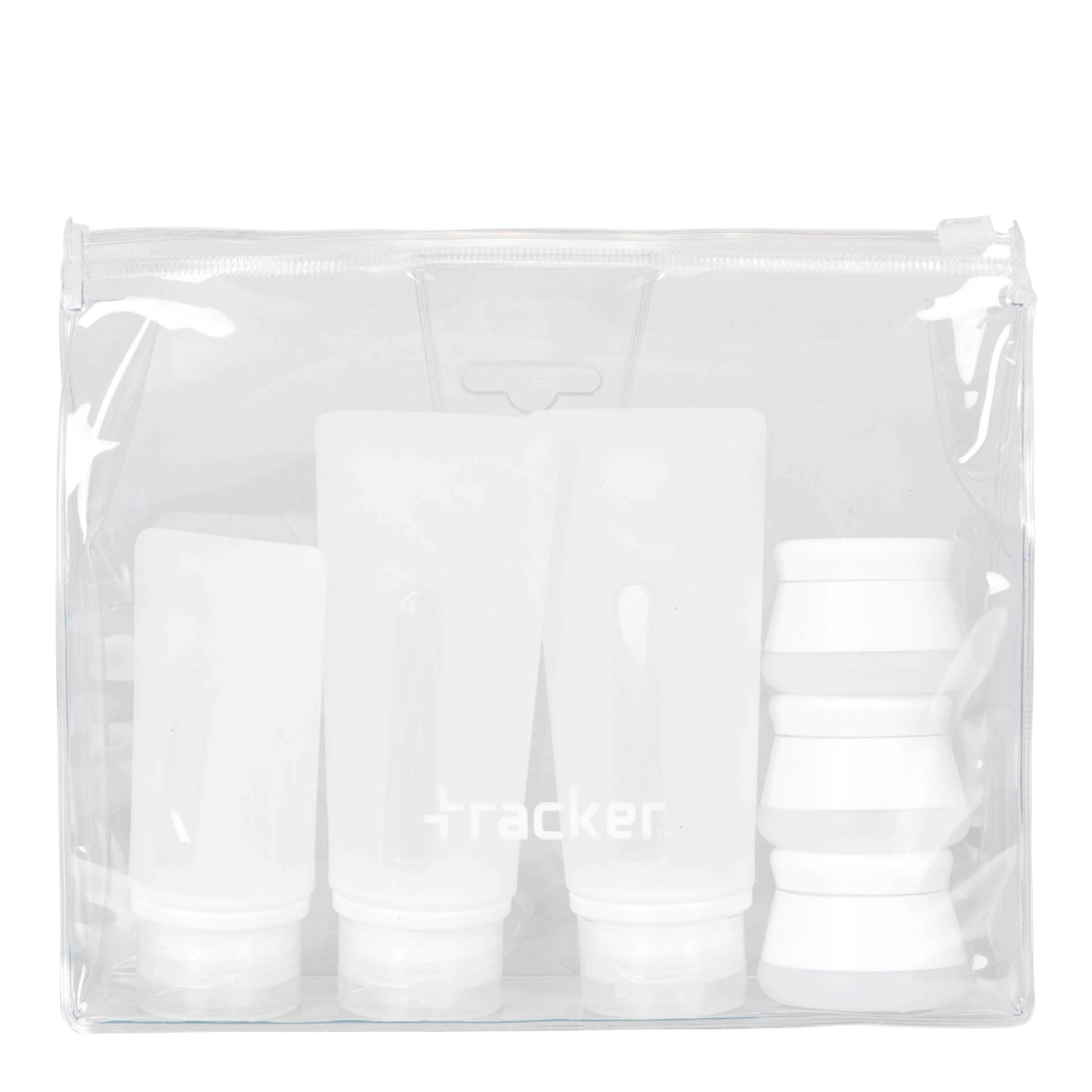 Premium Silicone Travel Bottle Set - Leak Proof, TSA Approved, 4-Piece for Toiletries & Liquids - Perfect for Airplane, Gym, and Vacation Use
