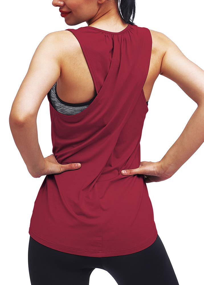 Premium Mippo Women's Workout Tops - Breathable Yoga Shirts & Athletic Tank Tops for Gym, Running & Summer Fitness | Moisture-Wicking Activewear for Yoga, Pilates & Cardio Workouts