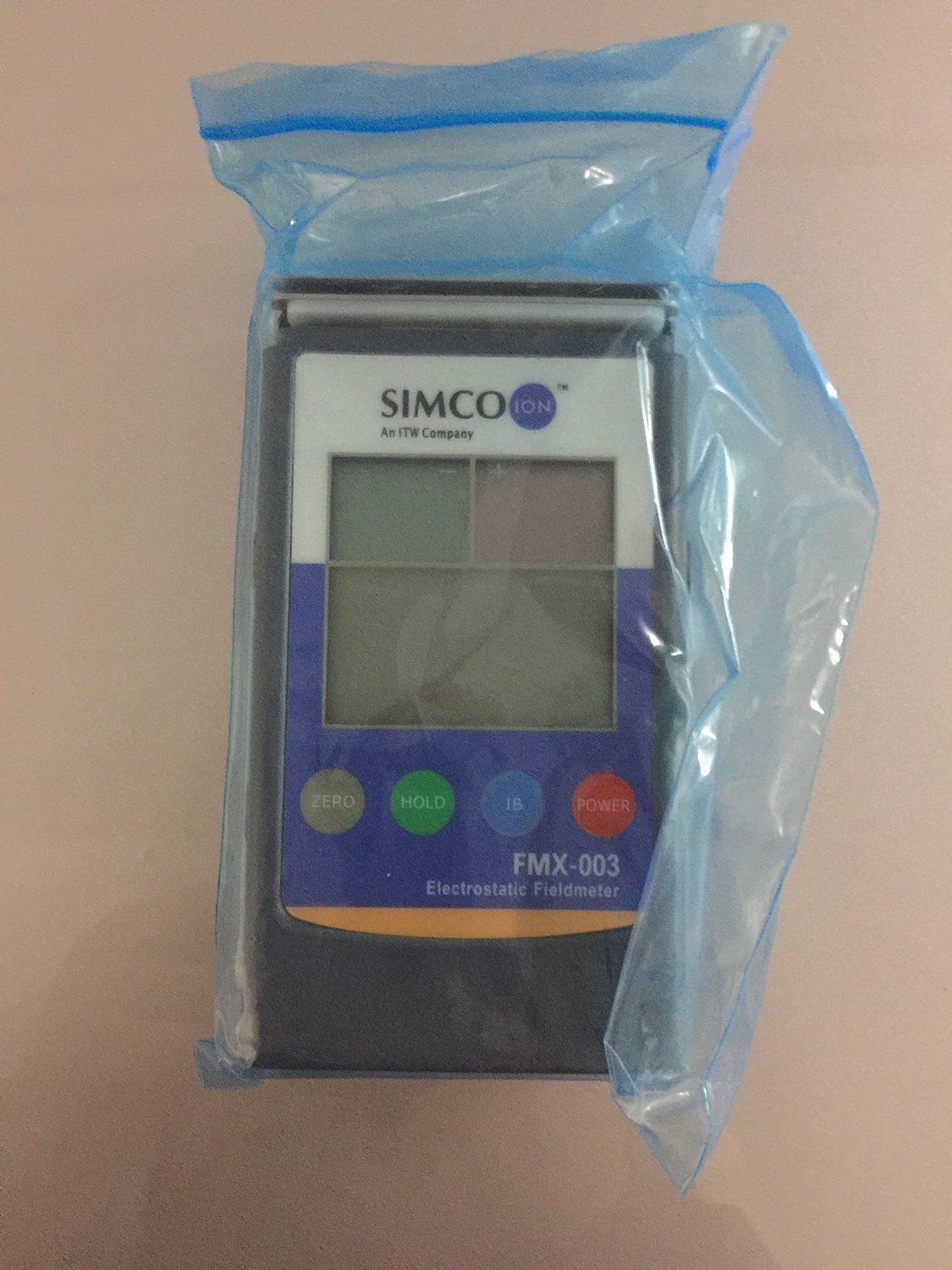 FMX-003 Handheld Electrostatic Field Meter - Digital Static Charge Tester by SIMCO | Portable Static Electricity Detector for Industrial, Laboratory & Cleanroom Use