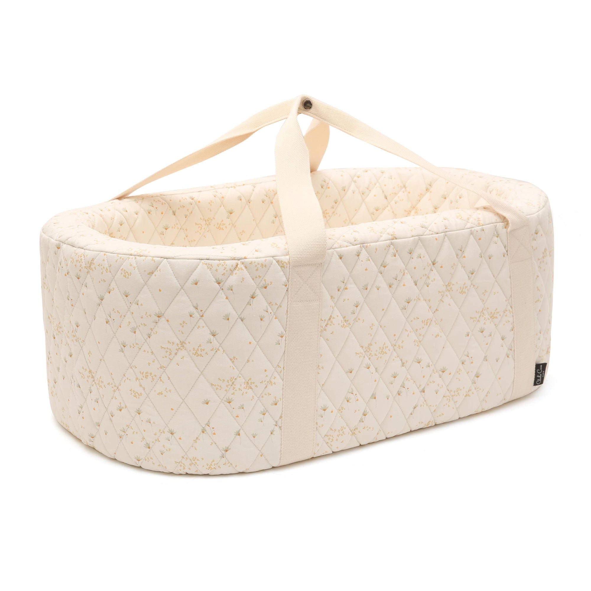 Charlie Crane Kuko Moses Basket - Portable Baby Bassinet for Newborns & Infants - Lightweight & Stylish Nursery Essential for Home, Travel & On-The-Go Parenting