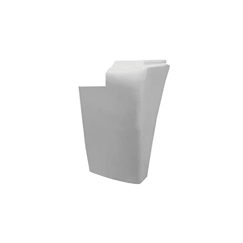Freightliner FLD120 Right Passenger Side Fender Extension - Durable Black Fiberglass Replacement for Truck & Semi-Tractor Cab Protection