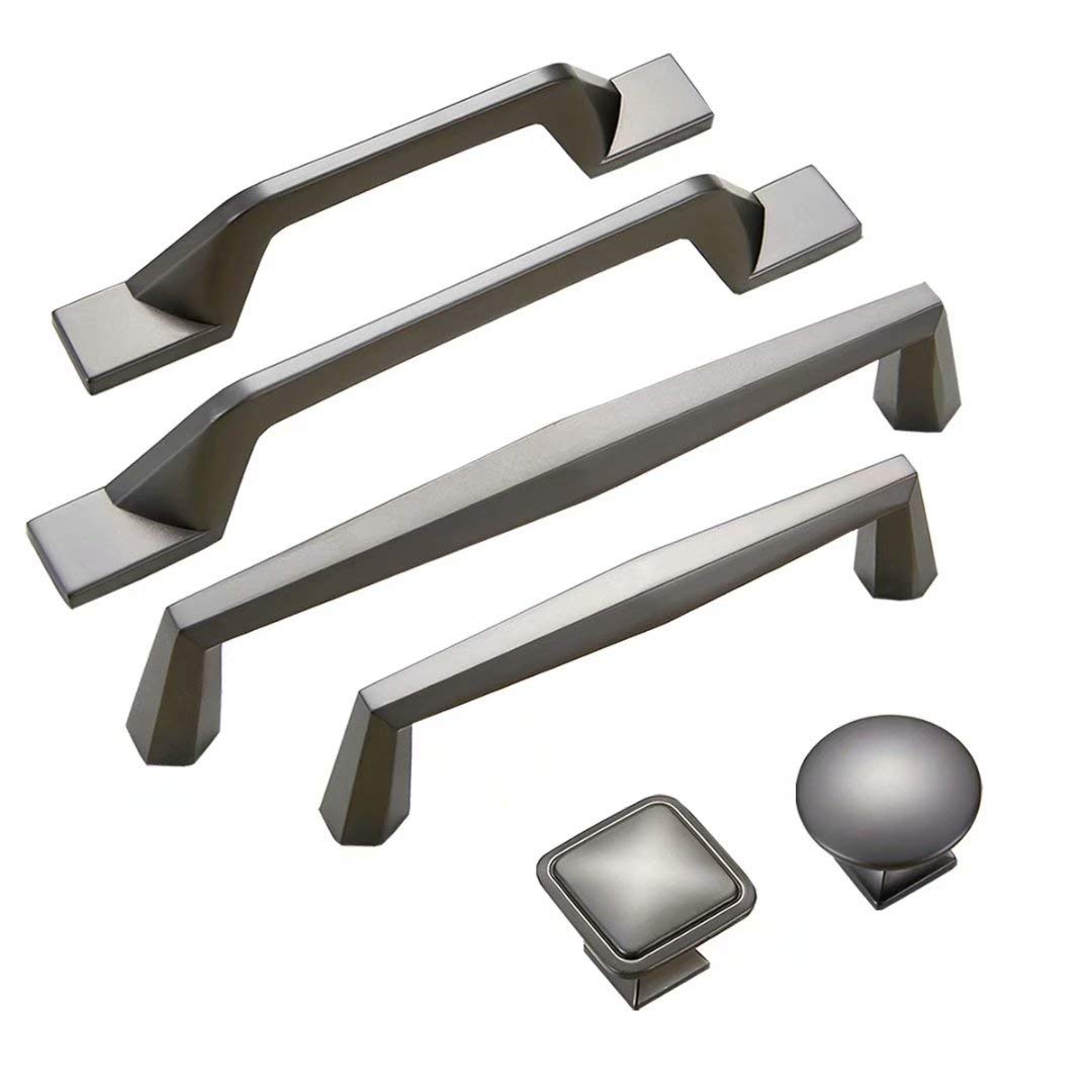 Modern Cabinet Handles 10-Pack - Dresser & Closet Door Pulls for Home Decor