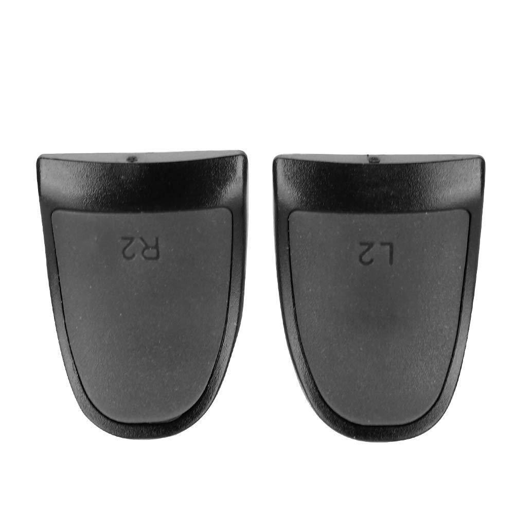 PS4 Controller Trigger Stops - QuickShot R2 L2 Button Extenders for Hair Triggers & Rapid Fire - Perfect for FPS, Racing & Competitive Gaming - Compatible with PS4 Gamepads & Standard Controllers
