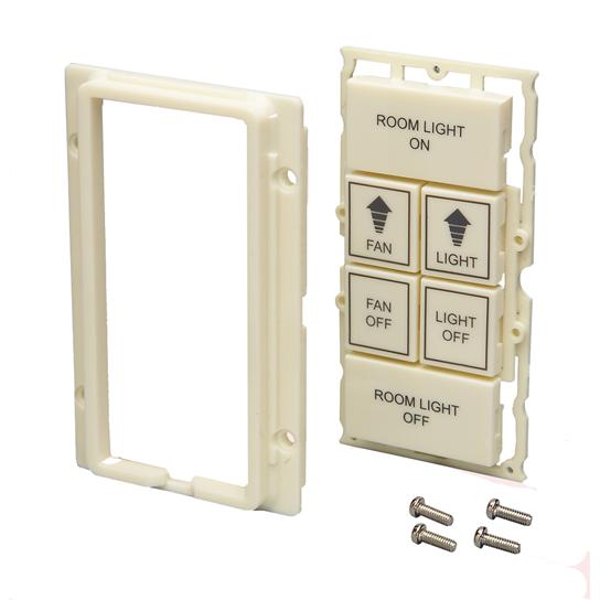 Best ADCW1AL Almond Colored Range Hood Trim Kit for ACW1WH - Perfect for Modern Kitchen Ventilation & Air Purification