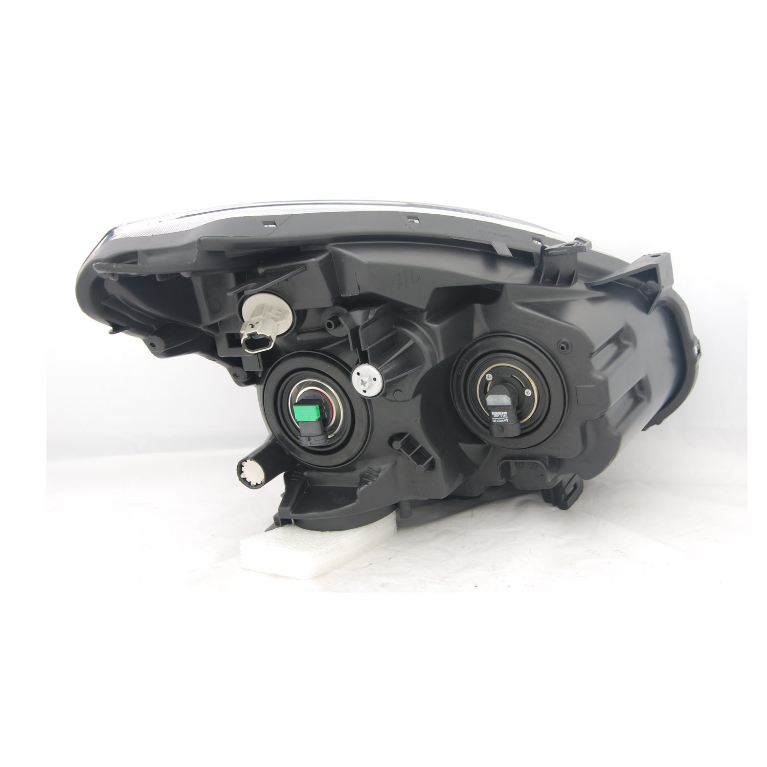 TYC Left Headlight Assembly Compatible with 2011-2012 Nissan Rogue - Replacement Headlamp for Improved Night Visibility & Safety Driving