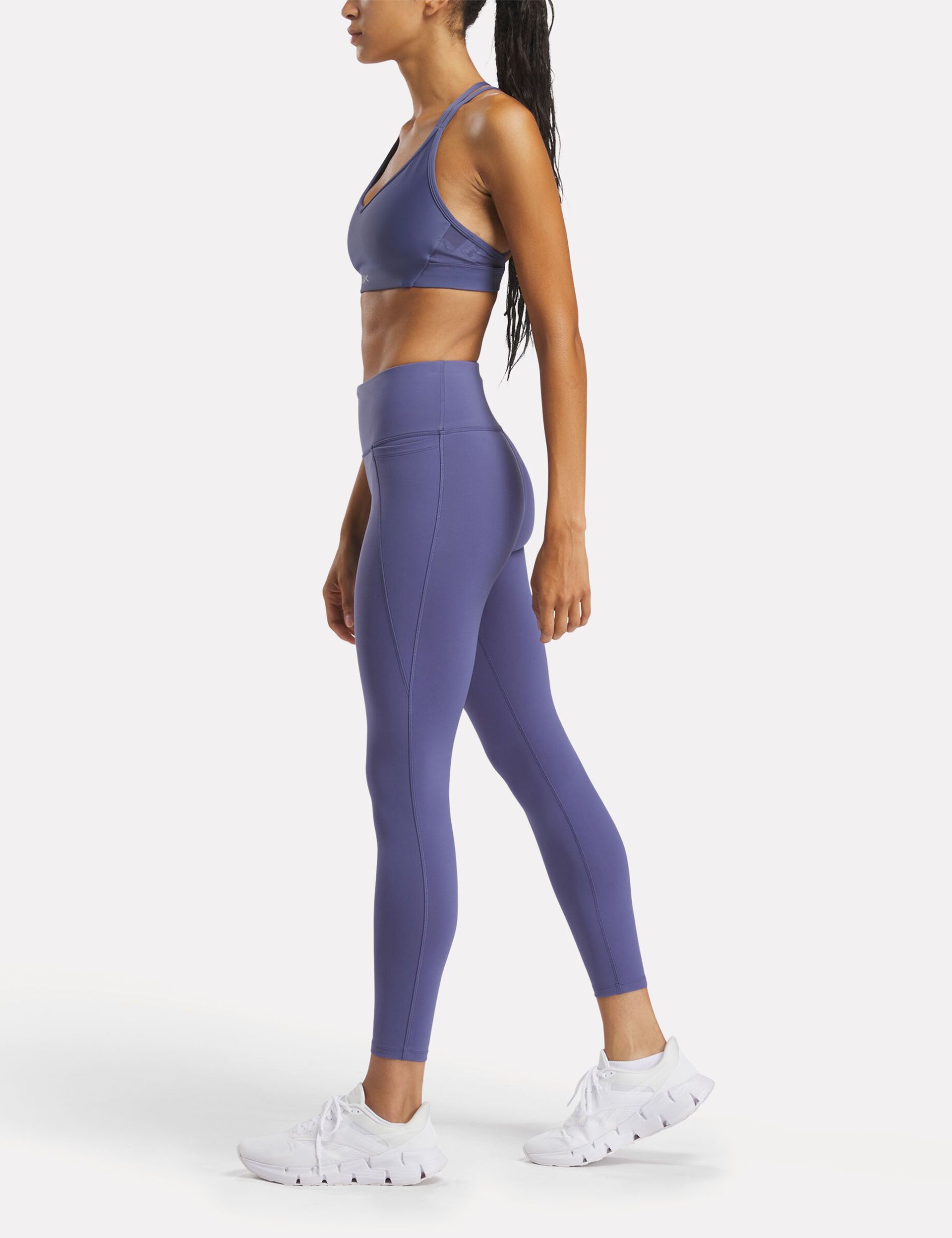 Premium High Waisted Yoga Leggings for Women - Twilight Purple Color - Perfect for Gym, Running & Everyday Wear