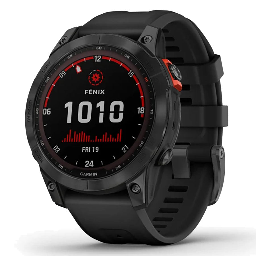Fenix 7 Solar Smartwatch - Multisport GPS Watch with Solar Charging, Heart Rate Monitor & Music Storage | Perfect for Hiking, Running, Cycling & Outdoor Adventures