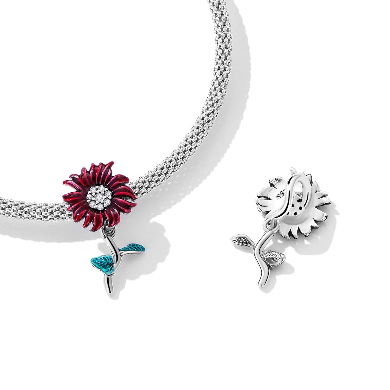 925 Sterling Silver Animal Charms for Jewelry - Bee, Butterfly & Fox Charms for Bracelets & Necklaces | Cute Women's Jewelry Accessories for Everyday Wear & Gift Giving