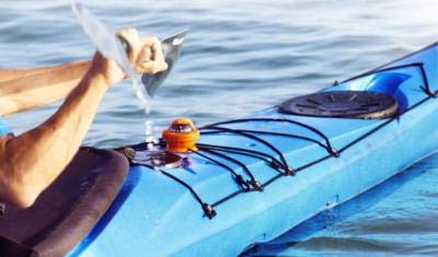 Nautos 63856 - Waterproof Marine Compass for Kayak, Canoe & Small Boat | Durable Offshore 55 Navigation Tool for Fishing, Sailing & Boating Adventures
