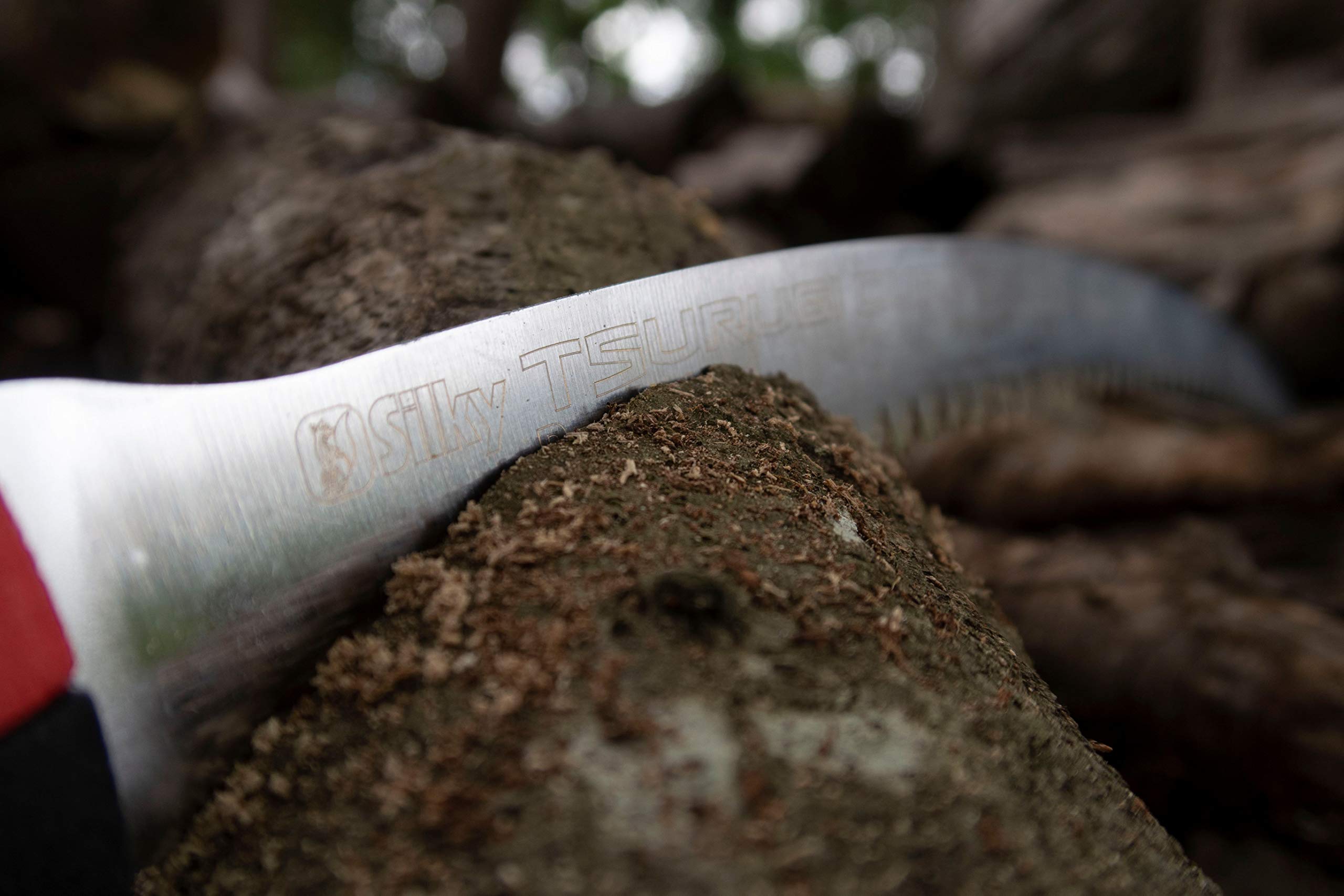 Silky Professional Series TSURUGI 270mm Curved Hand Saw with Large Teeth (454-27) - Perfect for Woodworking, Carpentry, and Outdoor DIY Projects