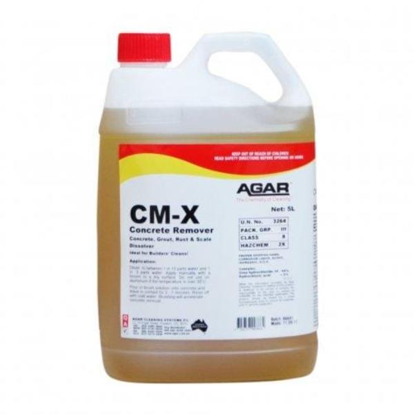 Agar CM X Concrete Remover - Heavy-Duty Cleaning Solution for Driveways, Sidewalks & Construction Sites | Fast-Acting Formula for Tough Stains