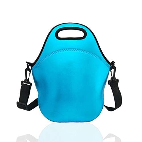YIDA Insulated Lunch Bag for Work & Travel - Neoprene Cooler Tote for Women & Men - Office, Picnic & Outdoor Meals - Leakproof & Durable (Blue)