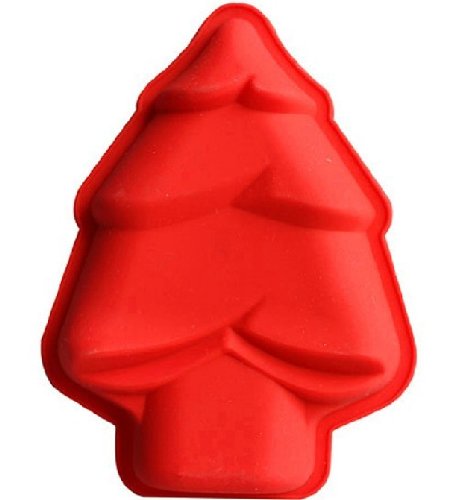 Allforhome Christmas Tree Silicone Mold Set - Oven Safe Baking Molds for Ice Cream, Cake, Candy, Soap & Chocolate DIY | Perfect for Holiday Desserts, Party Treats & Handmade Gifts