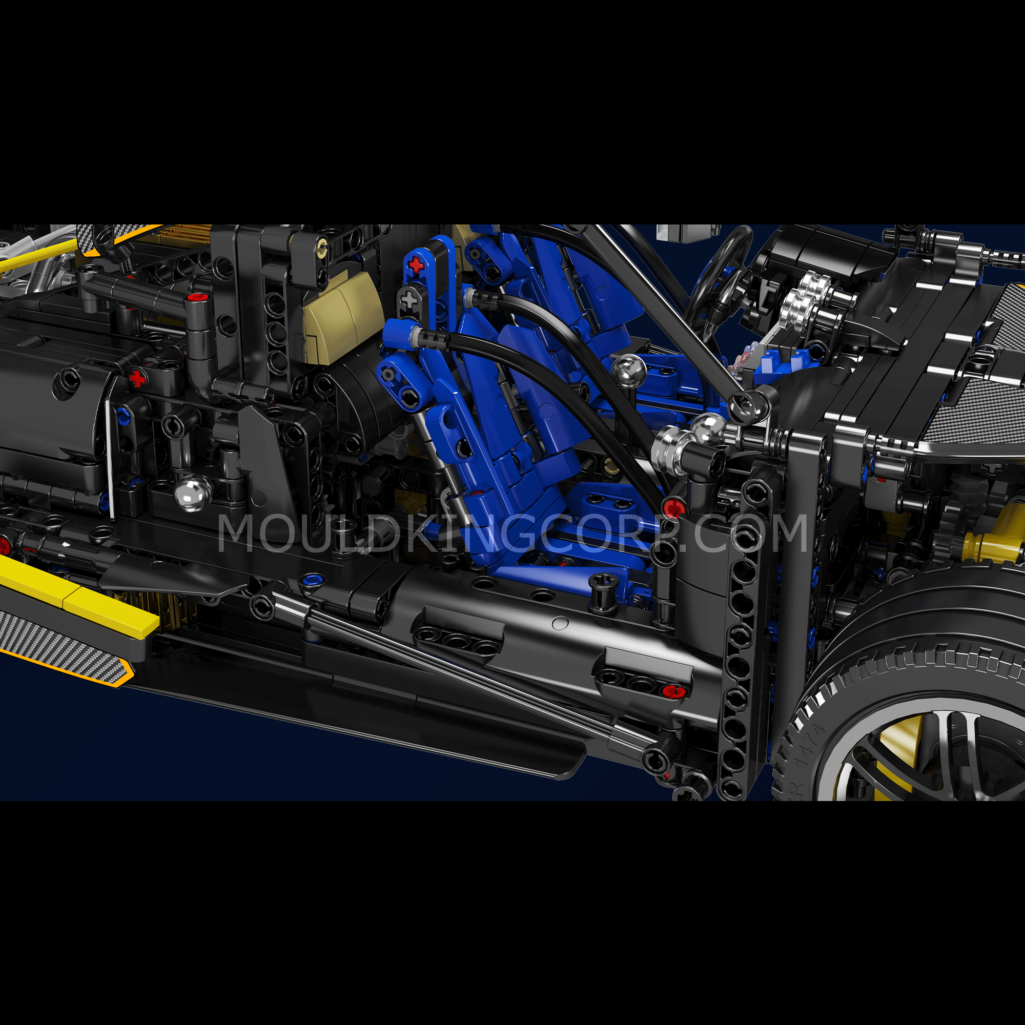 Mould King 13182 Huayra Hyper Car Model Building Kit | 4,802 Pieces | Collectible DIY Sports Car Model for Adults & Teens | Perfect for Display, Gifts & STEM Learning
