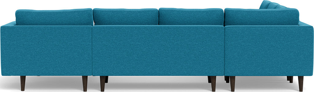 Ladybird 133 Corner Sectional Sofa with Right Chaise Lounge - Modern L-Shaped Couch for Living Room, Family Room & Home Theater