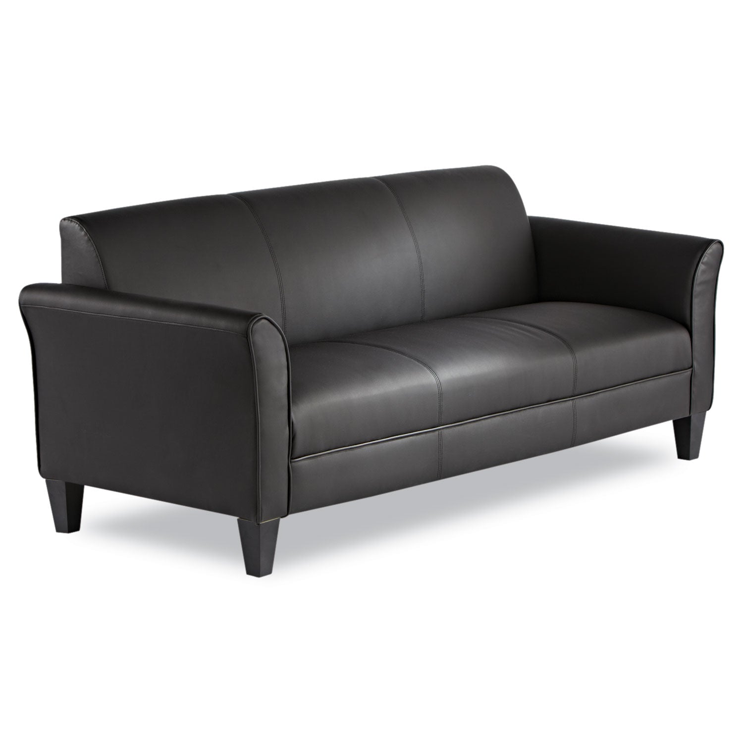 Alera Reception Lounge Sofa Series - 3 Cushion Sofa, 77