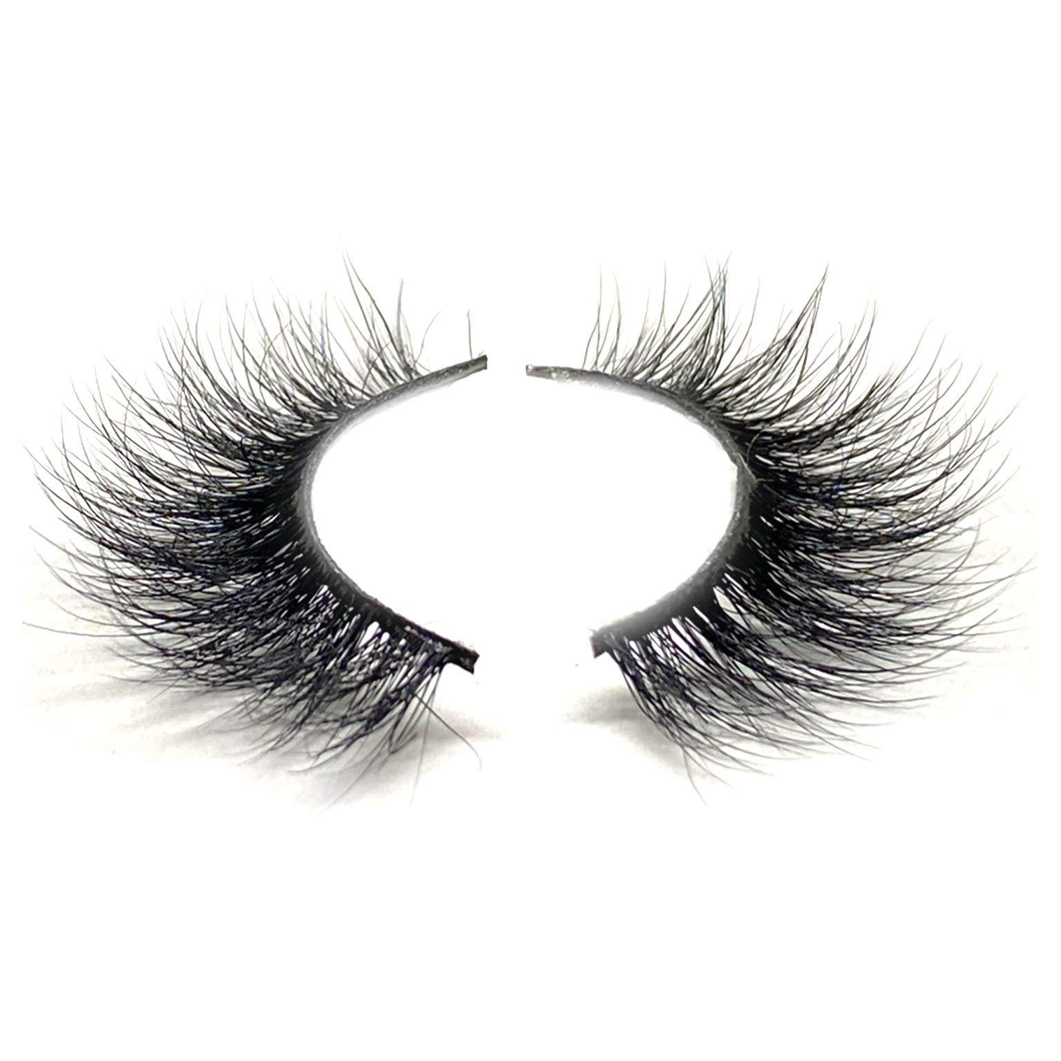 Premium Mink Magnetic Eyelashes - 5-Pair Natural Volume Lashes with Magnetic Eyeliner Set | Easy Application, Reusable False Eyelashes for Dramatic Eye Makeup | Perfect for Parties, Weddings & Special Occasions