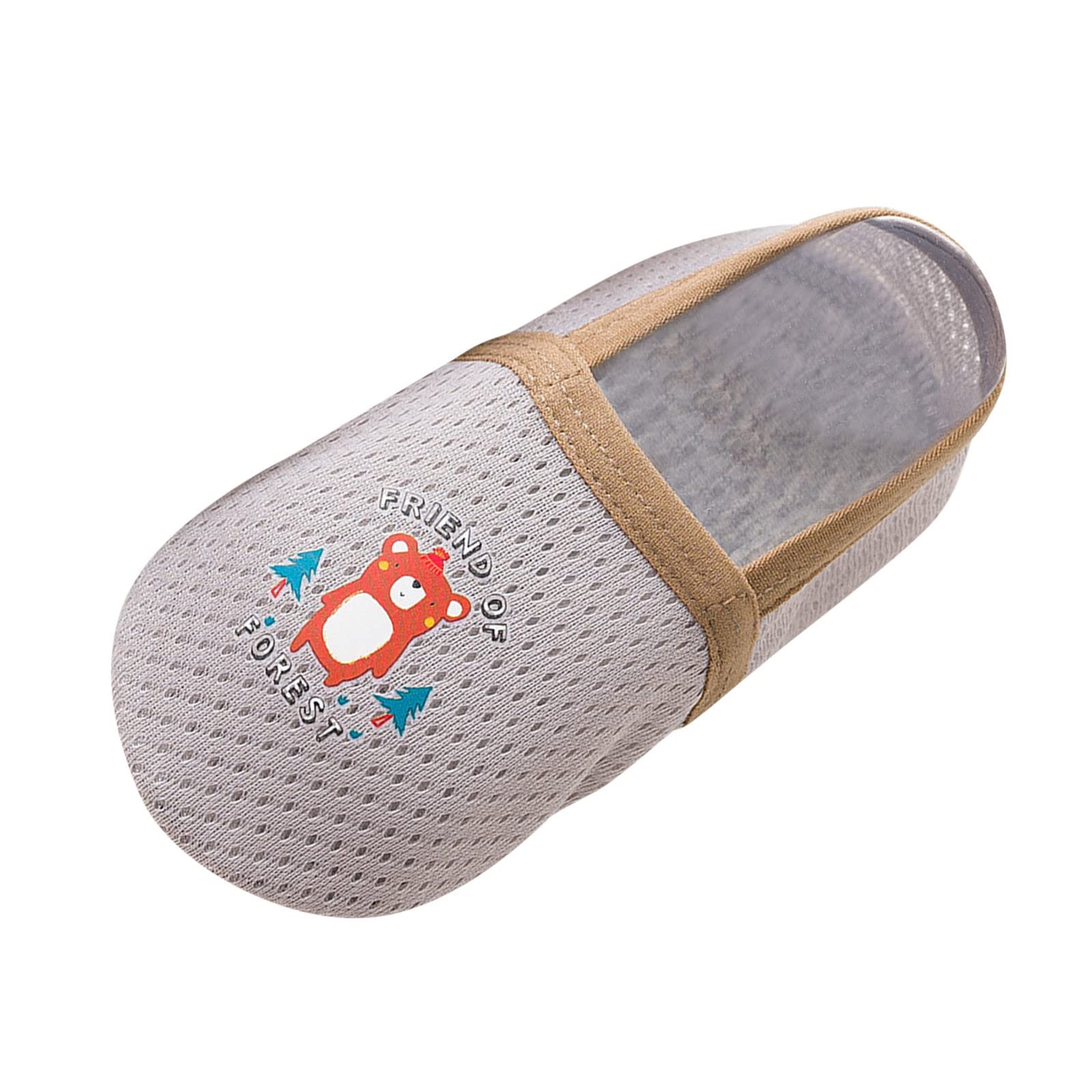 **Non-Slip Baby Mesh Shoes Socks – Cute Animal Cartoon Barefoot Aqua Socks for Boys & Girls – Perfect for Indoor Play, Beach, and Pool**