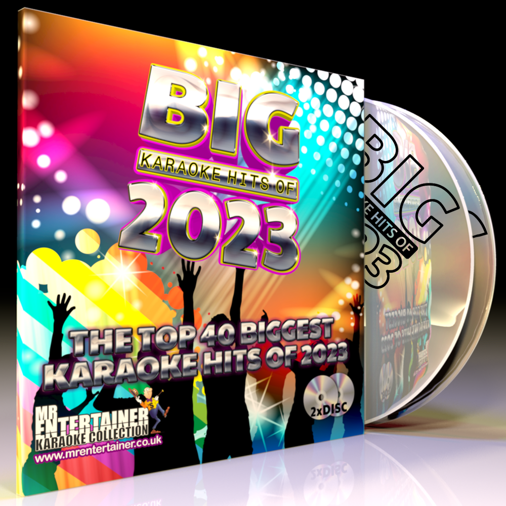 Mr Entertainer Big Karaoke Hits of 2023 - Latest English Karaoke Songs for Home Parties & Entertainment - Perfect for Family Gatherings, Birthday Celebrations and Bar Nights