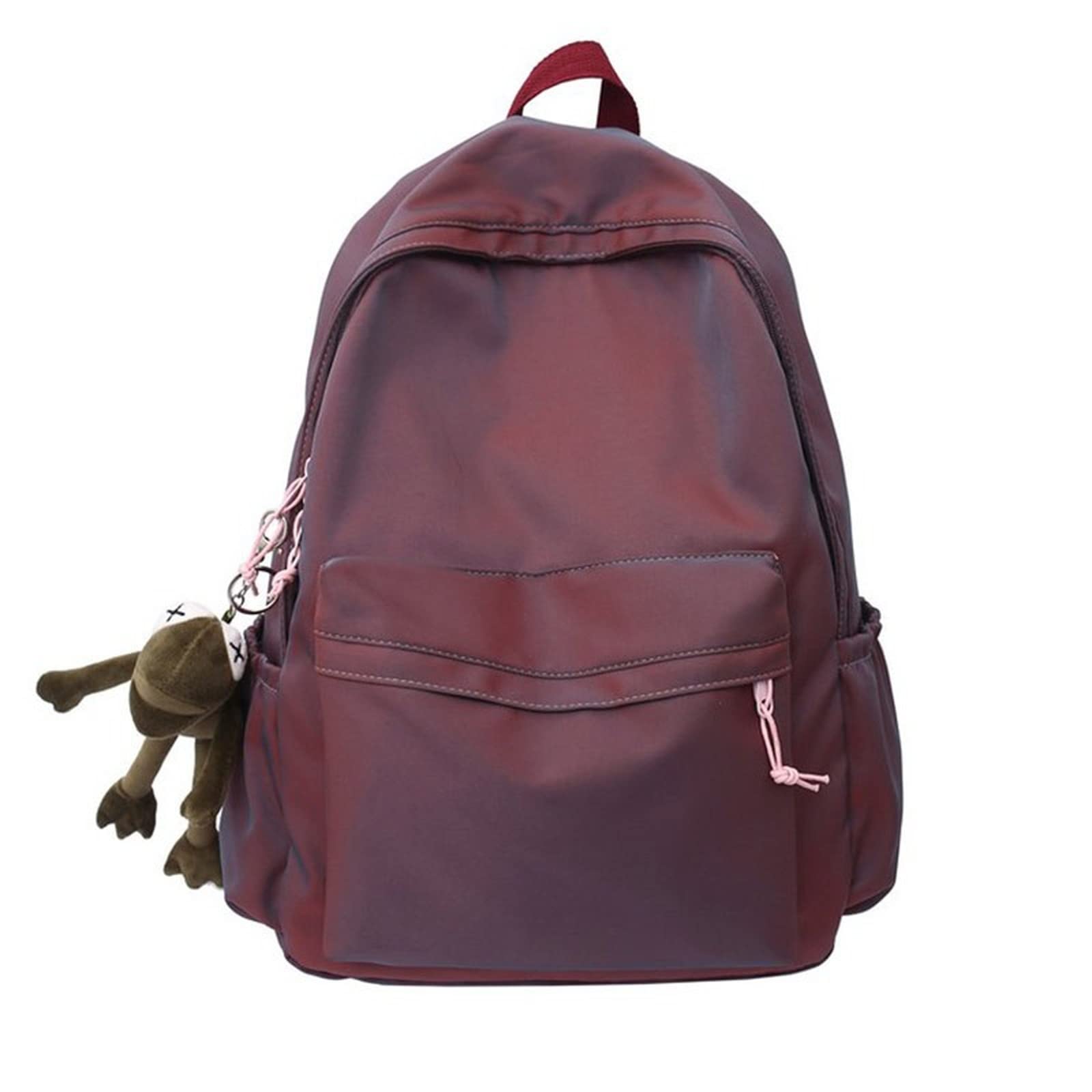 Stylish Women's Laptop Backpack - Large Capacity Nylon School Bag for College Students & Work | Durable Unisex Backpack for Travel, Commuting & Daily Use