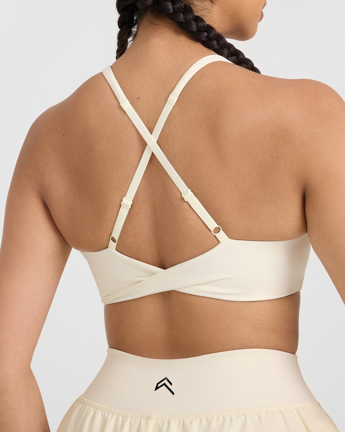 Seamless Wireless Micro Bralette - Comfortable Off White Bralette for Everyday Wear | Perfect for Yoga, Lounge & Sleep