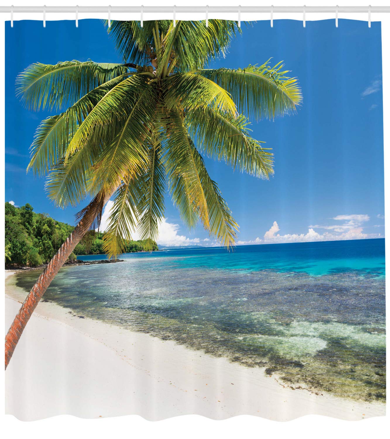 Ambesonne Fiji Shower Curtain - Extra Wide 105