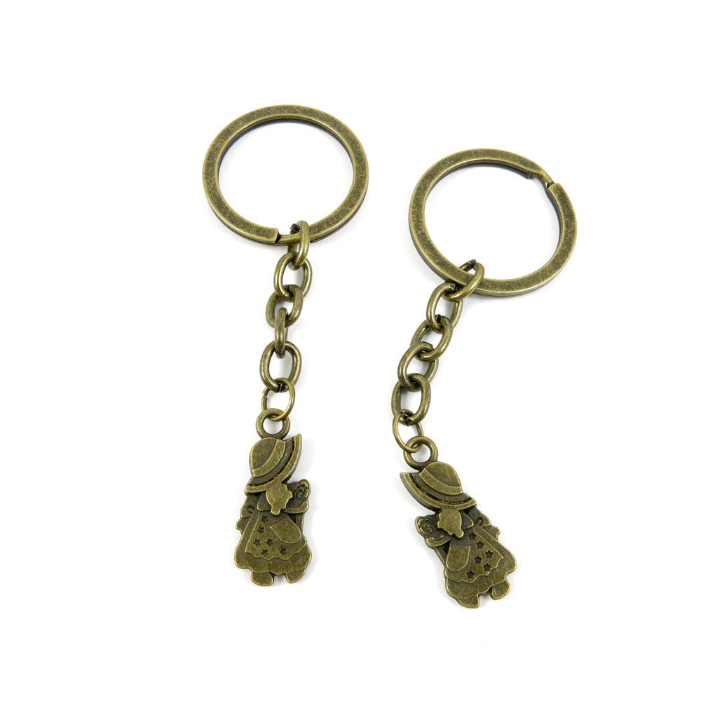 Stylish Fashion Jewelry Keychain Set - Bulk Wholesale Key Rings for Women, Girls, Car & Home Keys - Perfect for Gifts, Party Favors, and Everyday Use (B4KJ4)