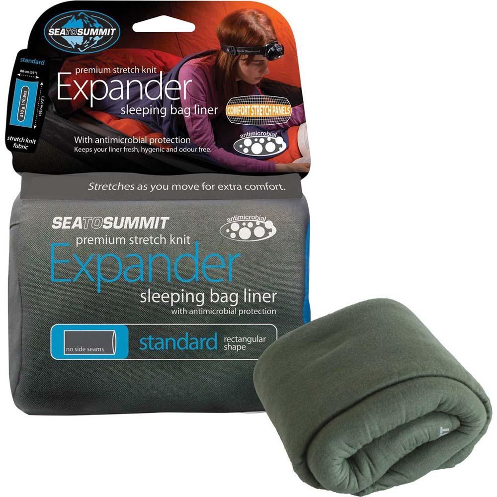 Expandable Travel Liner - Standard Rectangular Sleeping Bag for Camping, Hiking & Outdoor Adventures | Lightweight & Compact