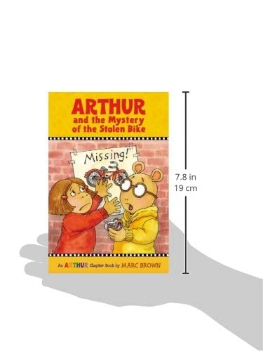 Arthur and the Mystery of the Stolen Bike - Arthur Chapter Book for Kids | Mystery Adventure Story for Young Readers | Perfect for Bedtime Reading and Classroom Libraries