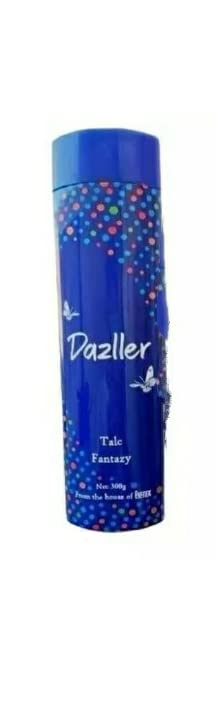 Eyetex Dazzler Perfumed Talcum Powder 400g - Long Lasting Fragrance for Women & Men, Soft & Smooth Skin Care, Ideal for Daily Use, After Shower & Gym