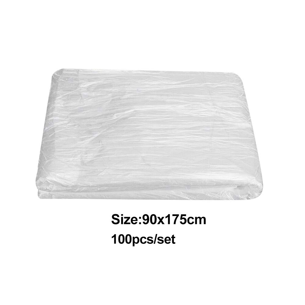 QOONESTL 100pcs Disposable Bed Sheet Covers - Waterproof Couch & Massage Table Protectors for Waxing, Beauty Treatments & Medical Use - Ideal for Spas, Salons & Home Care