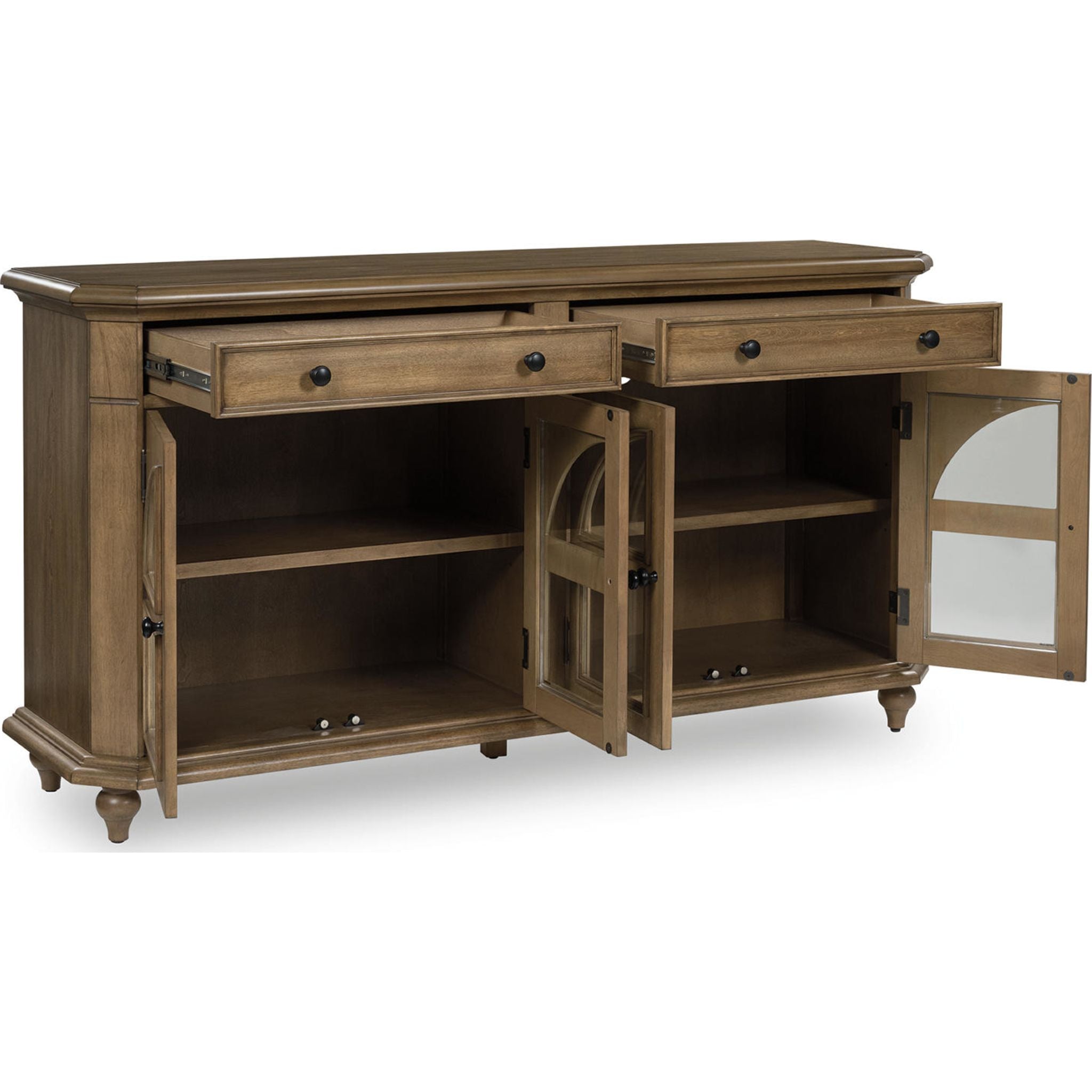 Barlomore Accent Cabinet - Brown Wood Side Table for Living Room, Bedroom & Entryway Storage | Stylish Home Decor Furniture