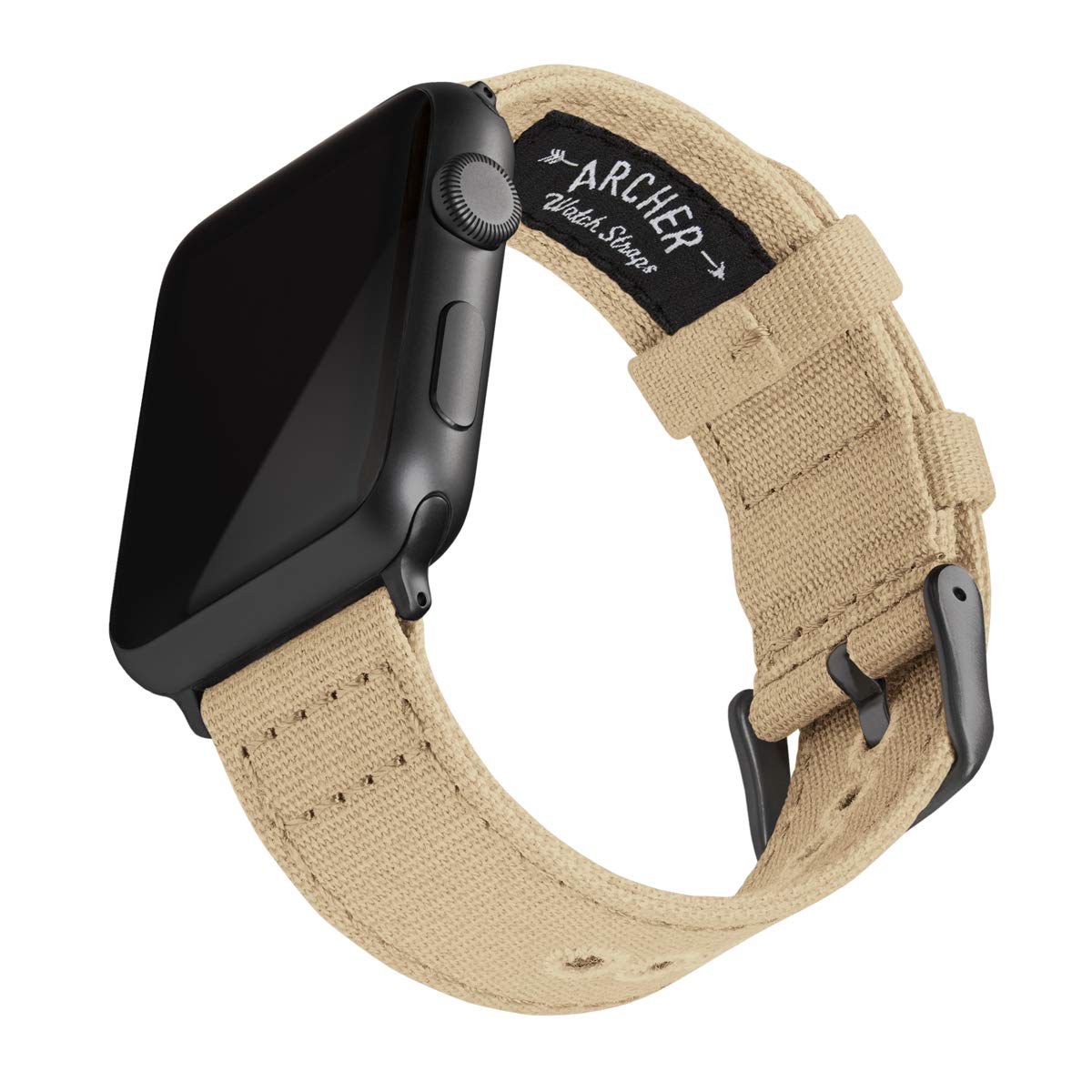 Premium Canvas Watch Bands for Apple Watch - Durable, Comfortable & Stylish Replacement Straps for Workout, Outdoor & Everyday Wear