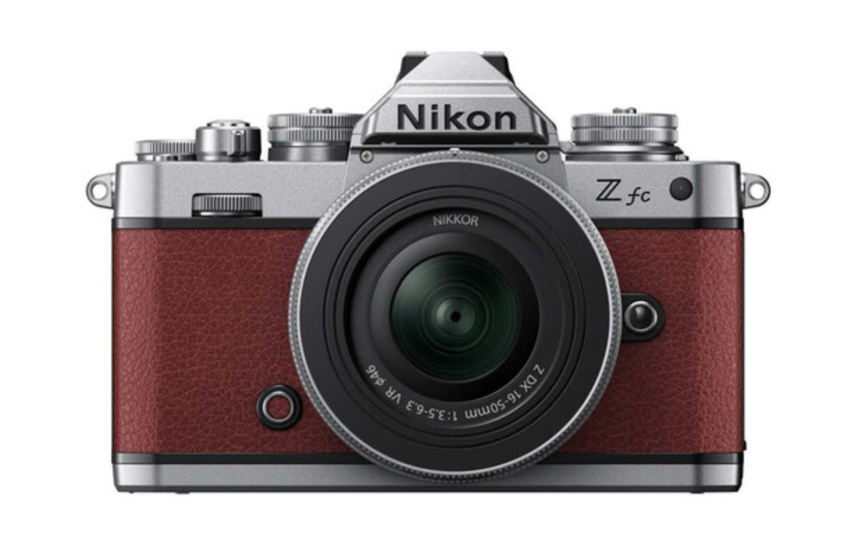 Nikon Zfc Mirrorless Digital Camera with 16-50mm f/3.5-6.3 Lens Kit (Crimson Red) - Compact & Stylish for Travel, Vlogging & Street Photography