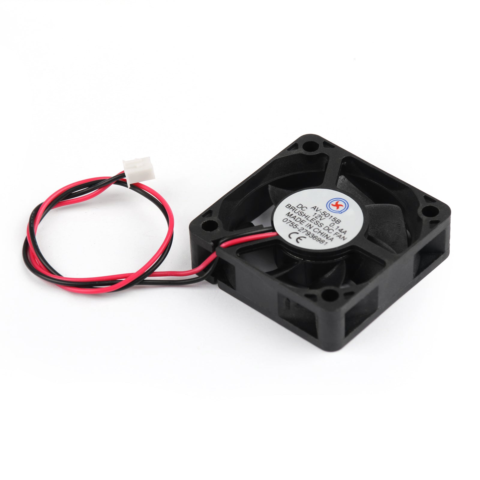 10PCS DC Brushless Cooling PC Computer Fan 12V 5015B 50x50x15mm 0.14A 2 Pin Wire - High Performance Cooling for Gaming PCs, Servers, and Electronics Projects