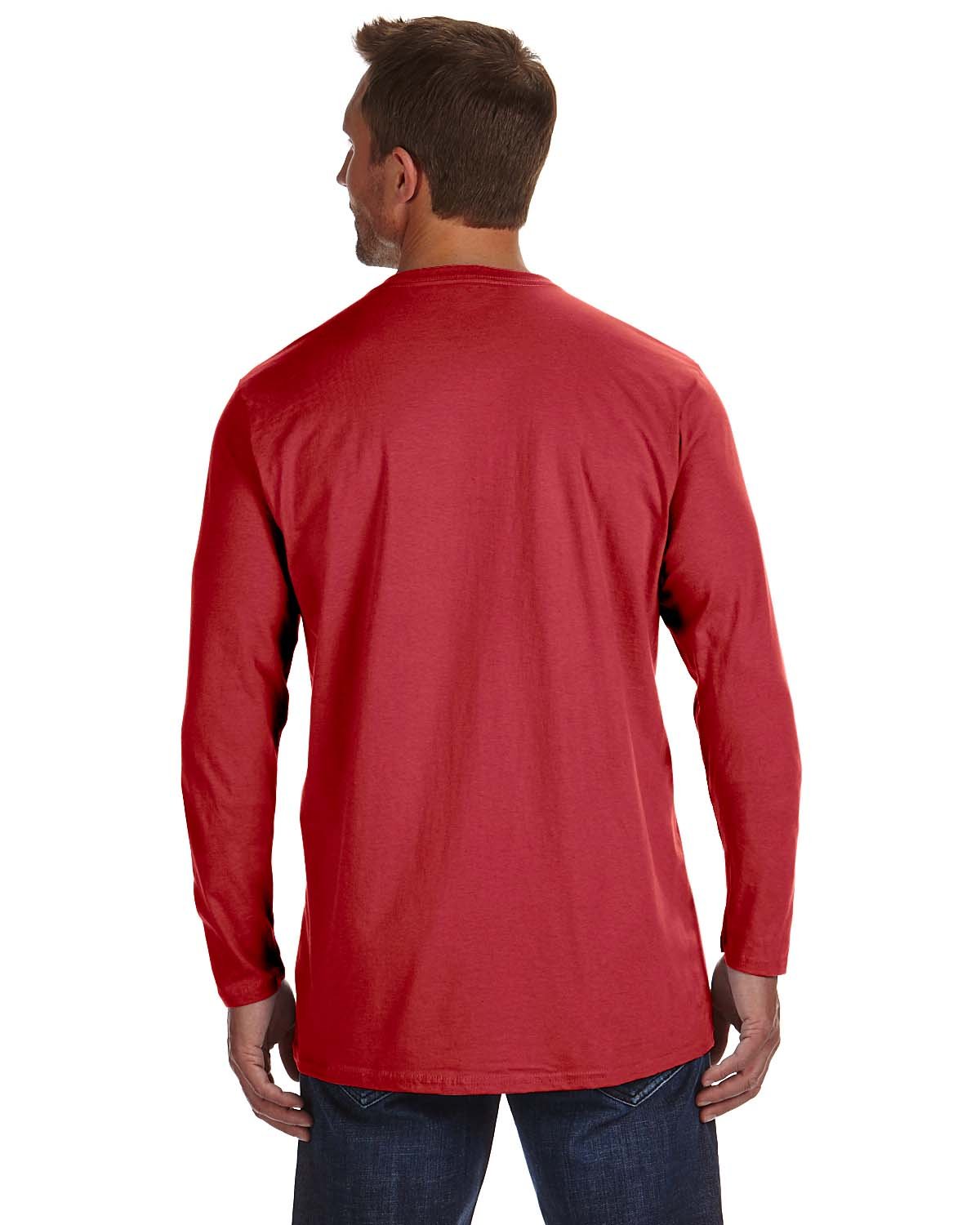 Hanes Men's 498L ComfortSoft Tagless T-Shirt - Soft Breathable Cotton Tee for Casual Wear, Gym & Everyday Use