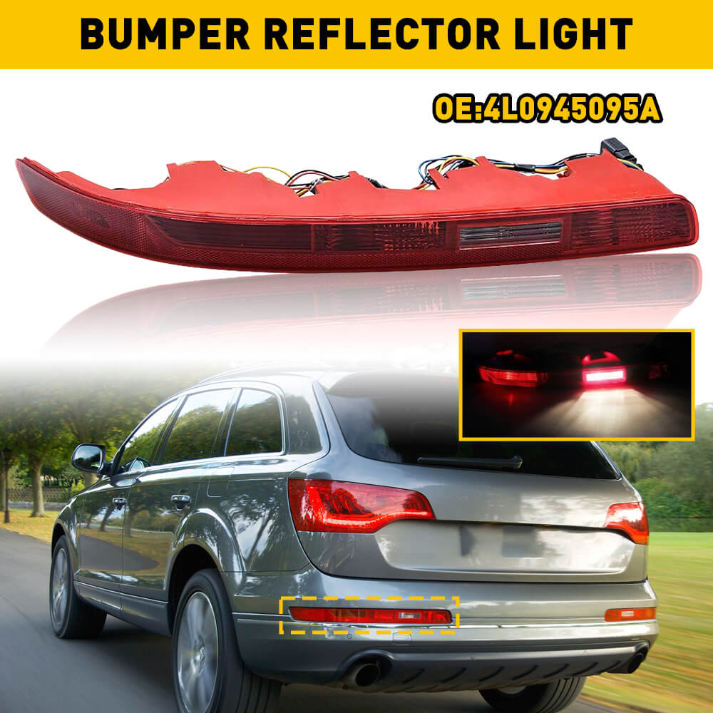 Rear Bumper Reverse Tail Light Fog Lamp for 2006-2015 Audi Q7 | US Version | Perfect for Night Driving & Enhanced Safety